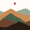 Термос artist, 500 мл, maus haus midmorning mountains